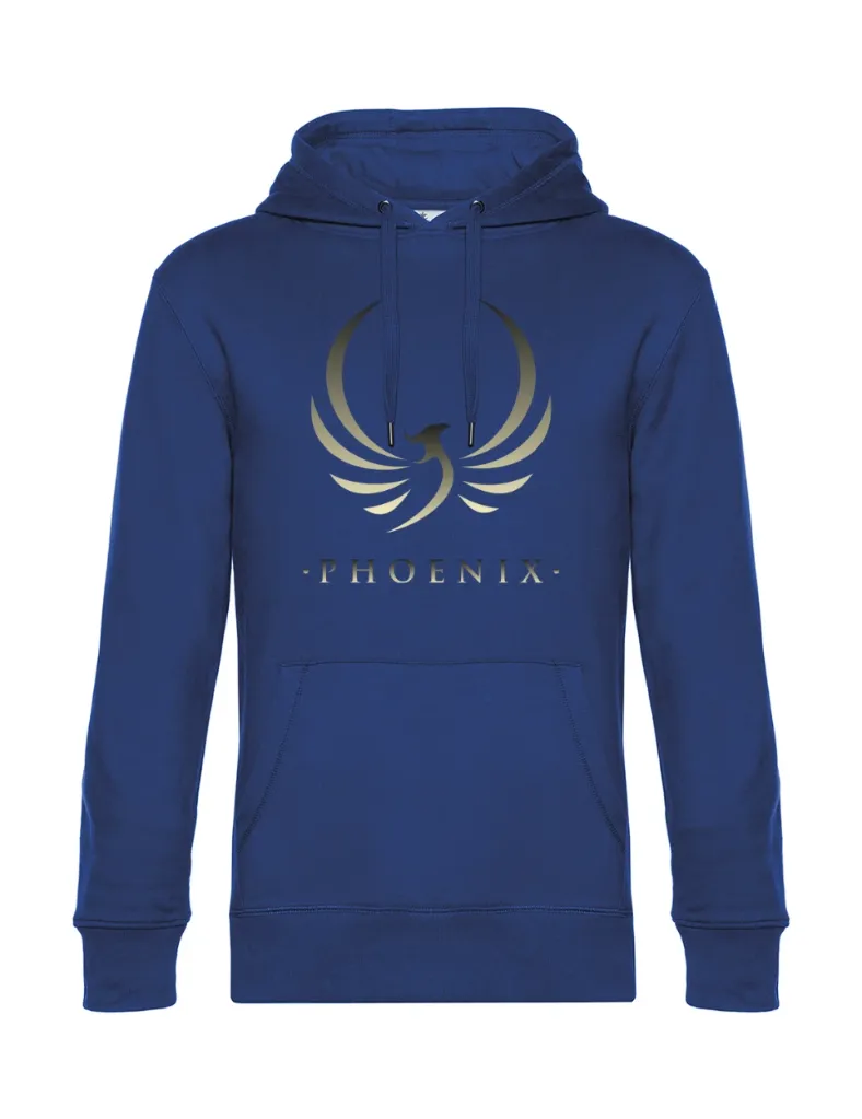 Sweat à Capuche Homme Hooded Phoenix Dégradé or et noir