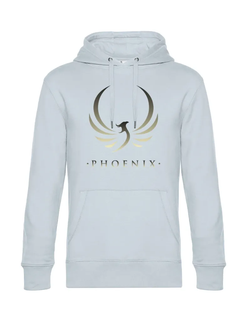 Sweat à Capuche Homme Hooded Phoenix Dégradé or et noir