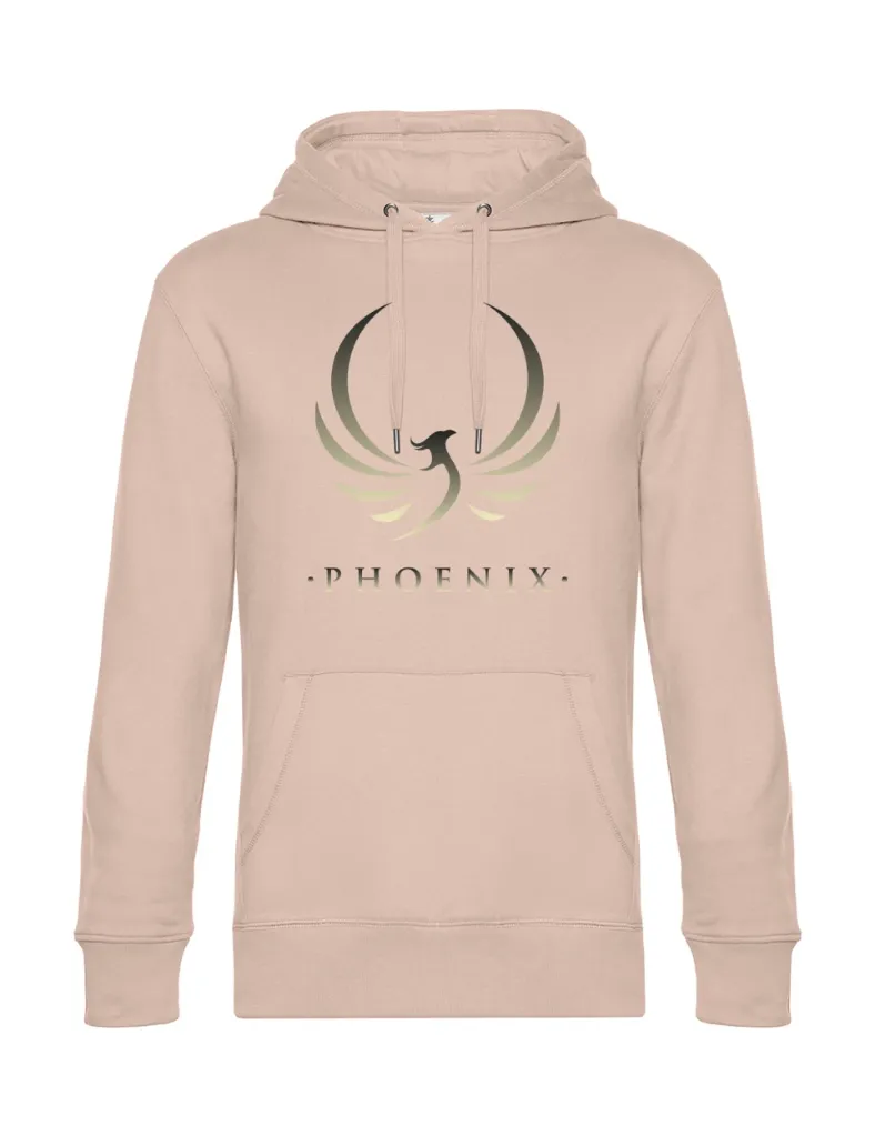 Sweat à Capuche Homme Hooded Phoenix Dégradé or et noir