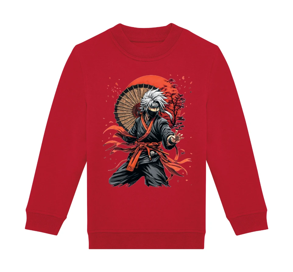 Children’s 280 gsm sweatshirt – Samurai design