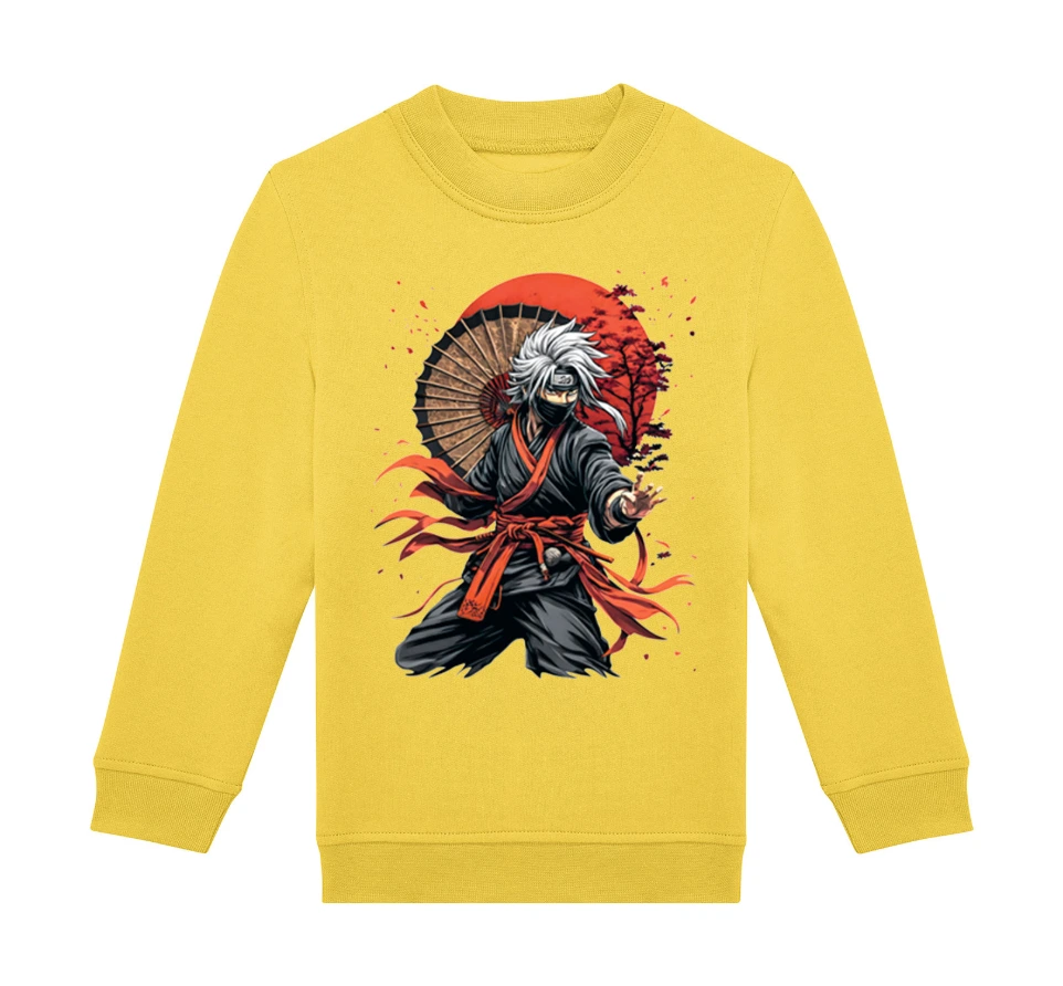 Children’s 280 gsm sweatshirt – Samurai design